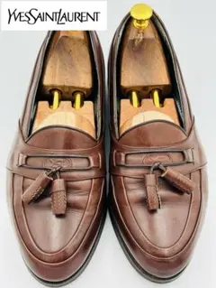 ★美品★定価14.2万！イヴ・サンローラン タッセルローファー 25.5EE
