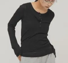 【KBF】レイヤード　ヘンリーネック　TEE