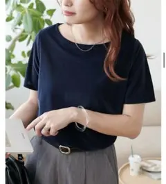 ディスコート　ベロア5分袖Tシャツのサムネイル