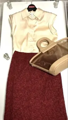 再値下げ　ユナイテッドアローズ　レース　スカート