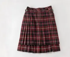 JaneMarple　British checkキルトエプロンスカートのサムネイル
