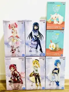 新品未開封】劇場版 魔法少女まどか☆マギカ フィギュア 8点セット