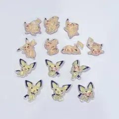 ポケモン 韓国 3Dクリスタルステッカー ボンボンドロップシール おすそわけ