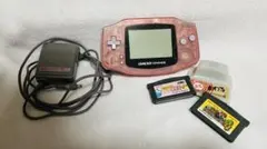 ゲームボーイアドバンス クリアピンク 本体