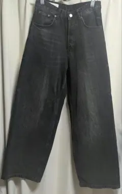 ZARA　エクストラバギー　ブラック　eur34