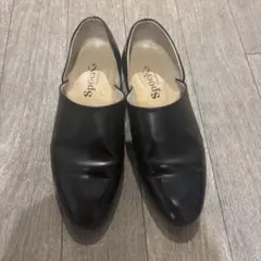SHISEI シーセイ エンボイ レザーポインテッドトゥ フラットシューズ39