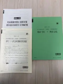 【新品未使用】資格の大原 社会保険労務士 全国統一公開模擬試験 2026のサムネイル