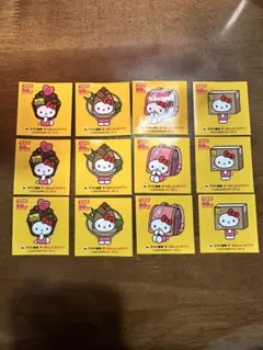 【即発送】クロネコヤマト ハローキティ 宅配便50周年ステッカー 非売品 12枚