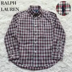 極美品 RalphLauren シャツ 6歳 120 タータンチェック