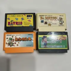 ファミコンソフトセット ナトリス Dr. MARIO 他 4本セット