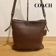 COACH オールドコーチ ショルダーバッグ ブラウン 9966 - メルカリ