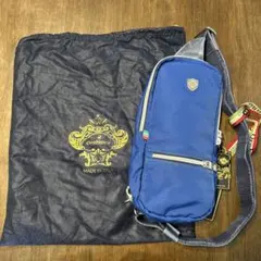 オロビアンコ　ボディバッグ 青