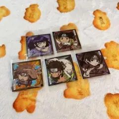 ☆【未開封】NARUTO疾風伝シールウエハース　にふぉるめーしょんノーマル5枚☆