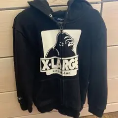 X-LARGE キッズ パーカー 110サイズ ブラック