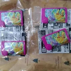 ポケモンフレンダ　ピカチュウ 4枚セット