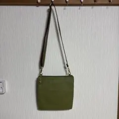 値下げ】オリーブグリーン ショルダーバッグ カーキ モスグリーン 