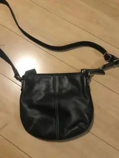 R*i様 coach／オールドコーチ ショルダーバッグ レザー 黒 - メルカリ