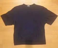 GU スウェT サイズXL オーバーサイズ 半袖スウェット BLKのサムネイル
