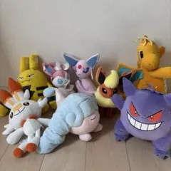 ポケモンぬいぐるみセット