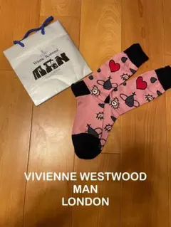 ★VIVIENNE WESTWOOD MAN/ヴィヴィアン 靴下 ハイソックス