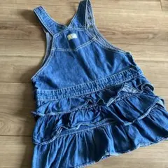 フリル　サロペット　ジャンスカ　ニットプランナー kp