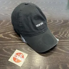 NEW ERA ✨9THIRTYベースボールキャップ ブラックおまけシール付き‼️
