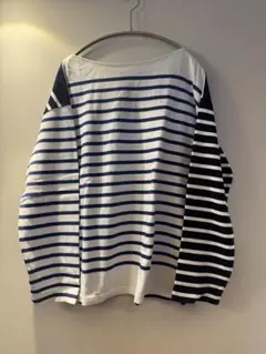 INSCRIRE ボーダー長袖カットソー