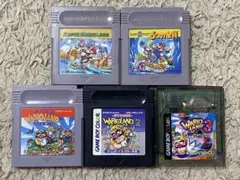 ゲームボーイ　スーパーマリオランド　スーパーマリオランド2 マリオ　ワリオ