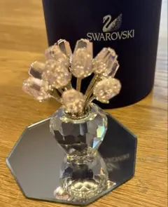 Swarovski 12本のバラ スワロフスキー Rose 置物 おきもの