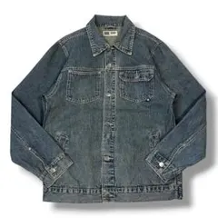 【90s】CFN JEANS ユーロ古着 縦落ち デニムジャケット Gジャン M
