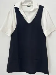 SaturdayClub ジャンパースカート/インナーセット