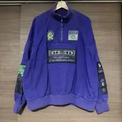 C.E COMMODITY PULLOVER L パープル ハーフジップのサムネイル