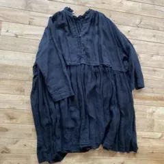 新品✨イチアンティークス姉妹ブランド□リネンプルオーバー×スカート 