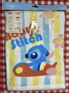 新品未開封　Disney ベビースティッチ バスタオル　60㎝×120㎝のサムネイル