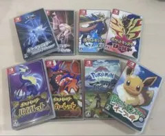 ポケットモンスター Nintendo Switch ソフト 8本セット