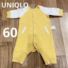 UNIQLO カバーオール　60 ベビー　キルト生地