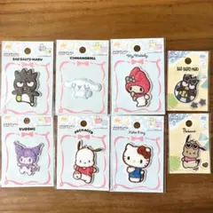 サンリオ ワッペン 8点セット シナモン マイメロ キティ クロミ 他