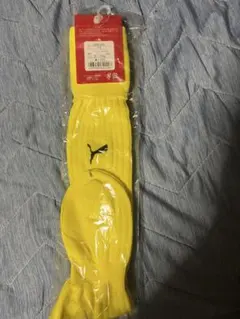PUMA サッカーソックス 25〜27cm イエロー