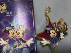 上海ディズニーランド 10周年 フラッグマグネットチャーム リーナベル
