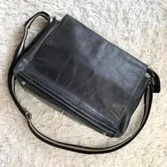BALLY レザー ショルダーバッグ ブラックのサムネイル