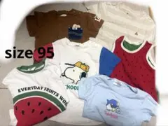 西松屋Leeスヌーピーサンリオ子供服まとめ売り　95のサムネイル