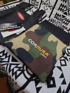 CORDURAミニバック巾着　ショルダーバック迷彩柄のサムネイル