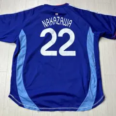 JFA公式日本代表ユニフォーム22番中澤2006年W杯