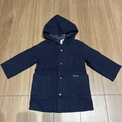 Samansa Mos2 Ligon ネイビーコート Sサイズ