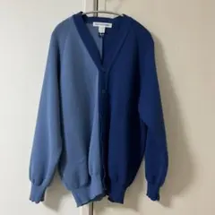 コムデギャルソンシャツ FH-N501 バイカラーニットカーディガン メンズ M