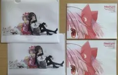 劇場版 魔法少女まどか☆マギカ クリアファイル ポスター×2セット