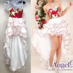 AngelR 前ミニロングドレス　バースデーイベントドレスジャンマクレーン 系