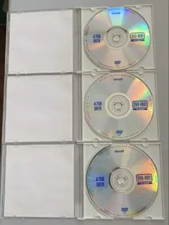 maxell DVD-RAM 4.7GB DATA 3枚