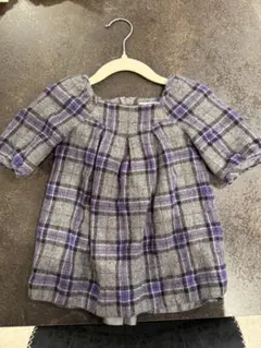 BeBe チェック柄ワンピース 90サイズ ワンピース 女の子