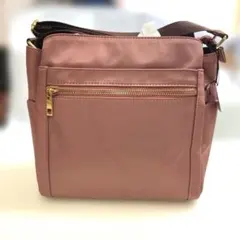 新品 MK ミッシェルクラン バッグ スクエア ショルダーバッグ ピンク